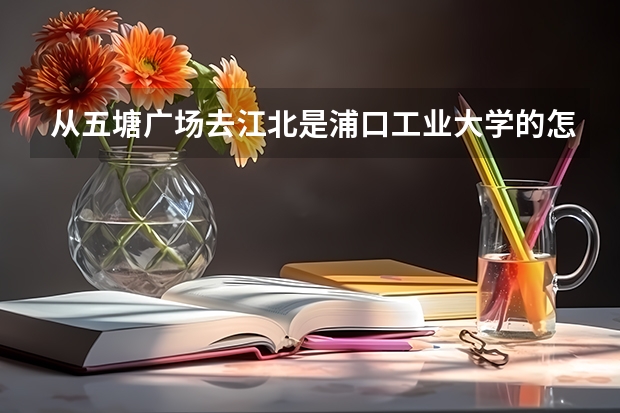 从五塘广场去江北是浦口工业大学的怎么走