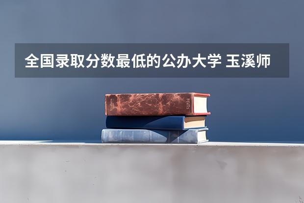 全国录取分数最低的公办大学 玉溪师范学院是本科还是专科