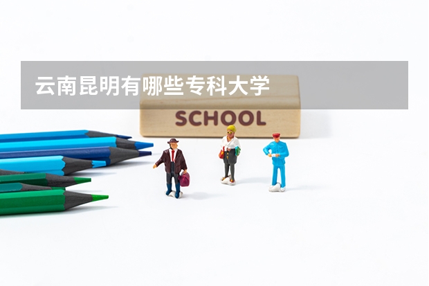 云南昆明有哪些专科大学