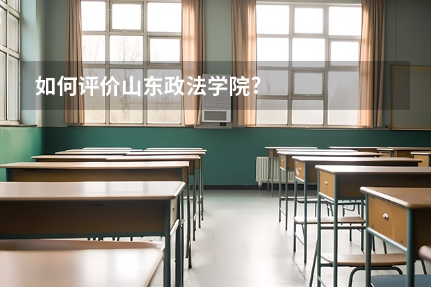 如何评价山东政法学院?