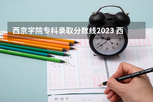 西京学院专科录取分数线2023 西京学院分数线