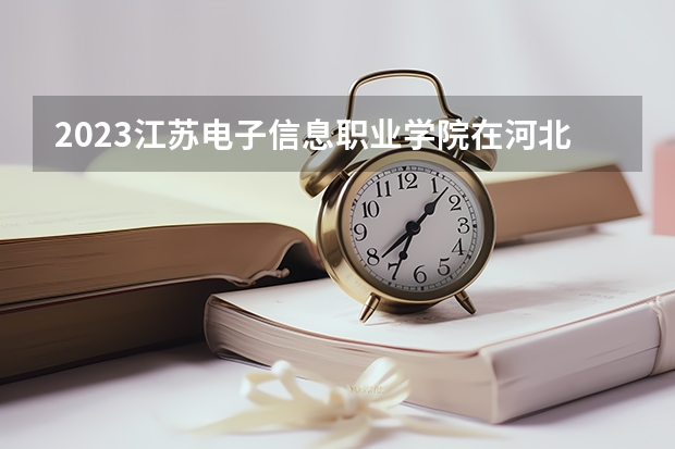 2023江苏电子信息职业学院在河北高考专业招生计划人数