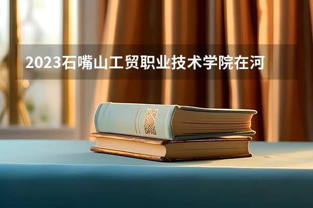 2023石嘴山工贸职业技术学院在河北高考专业招生计划人数