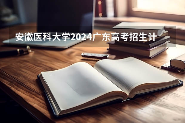 安徽医科大学2024广东高考招生计划详解