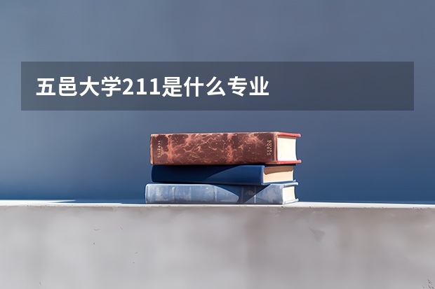 五邑大学211是什么专业