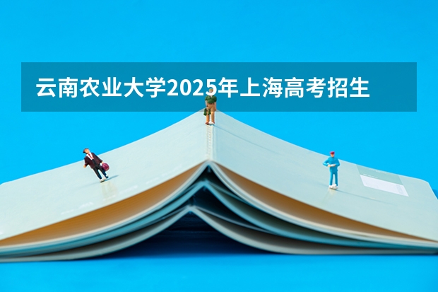 云南农业大学2025年上海高考招生计划预测