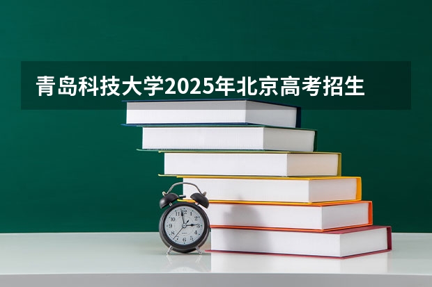 青岛科技大学2025年北京高考招生计划预测