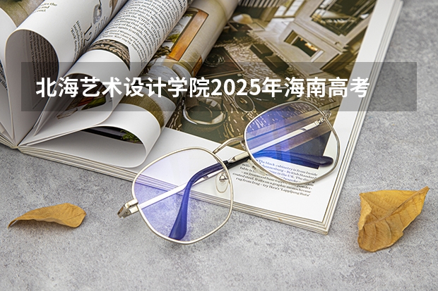 北海艺术设计学院2025年海南高考招生计划预测