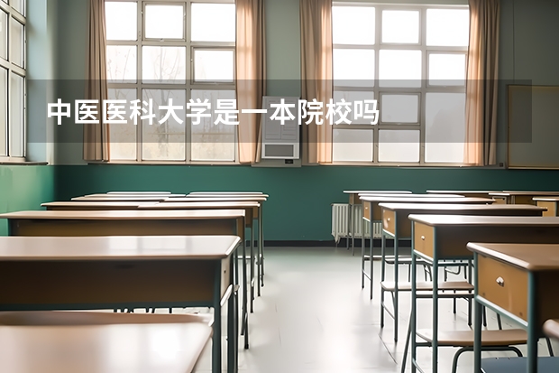 中医医科大学是一本院校吗