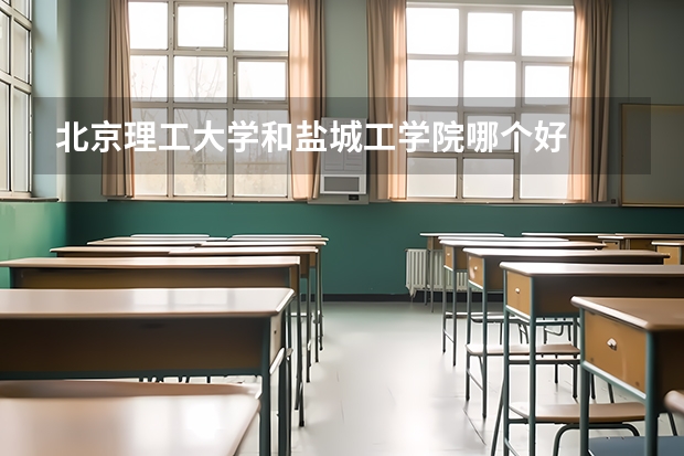 北京理工大学和盐城工学院哪个好