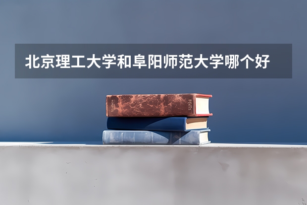 北京理工大学和阜阳师范大学哪个好