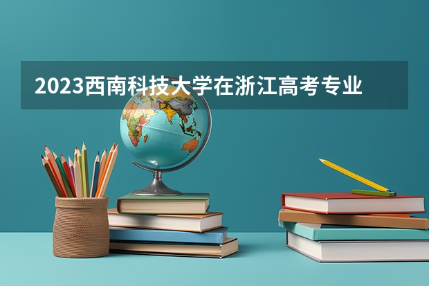 2023西南科技大学在浙江高考专业招生计划人数