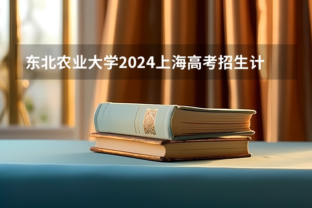 东北农业大学2024上海高考招生计划详解