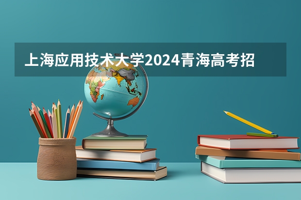 上海应用技术大学2024青海高考招生计划详解